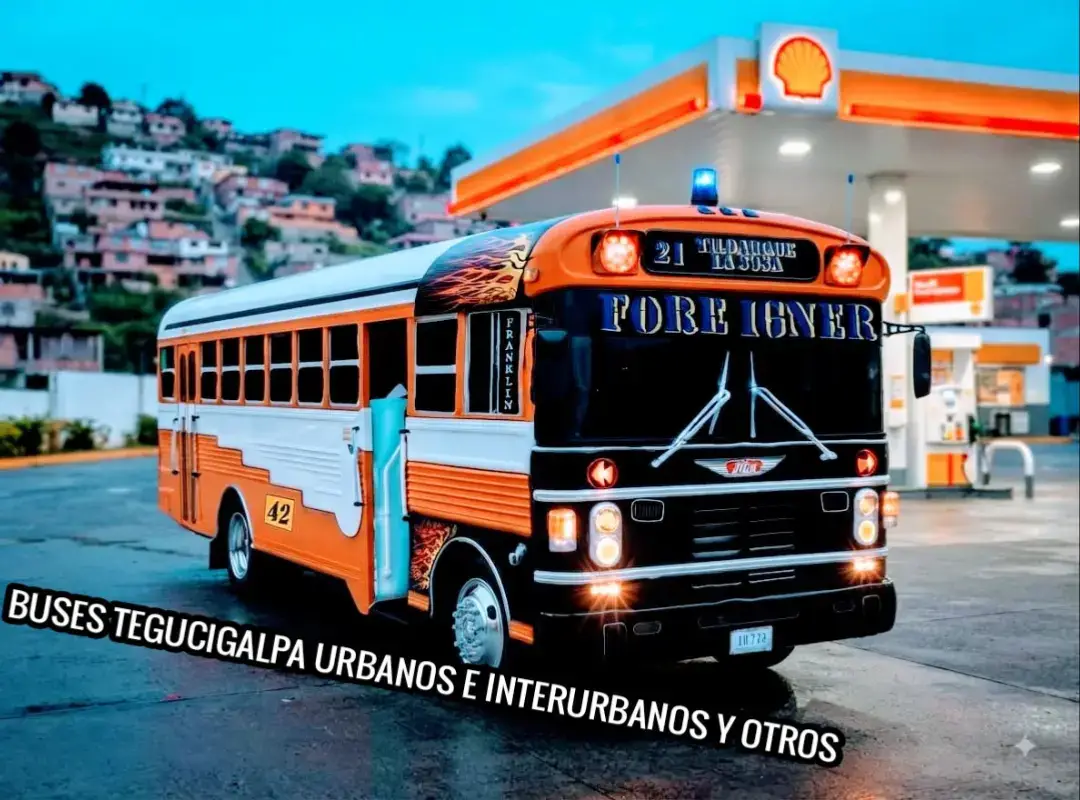 @TEGUCIGALPA, Lugares y Buses.