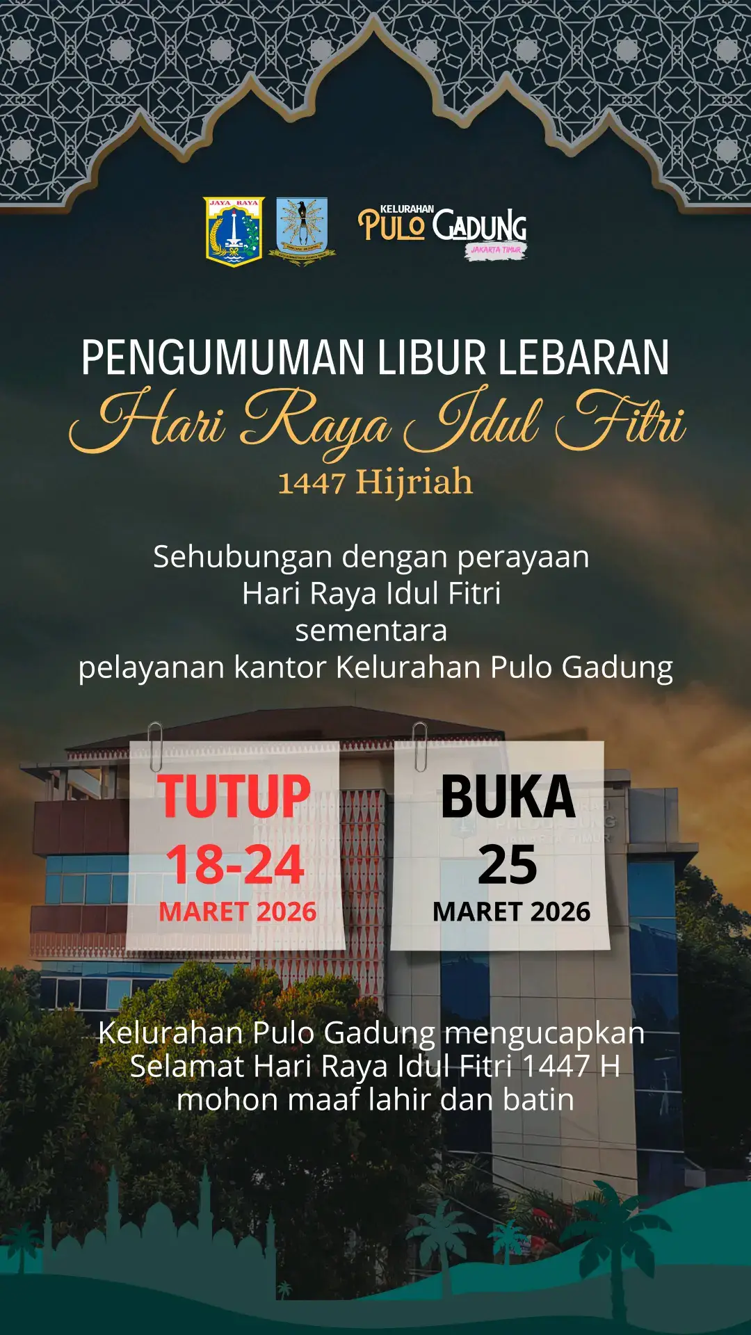 @Kelurahan Pulo Gadung