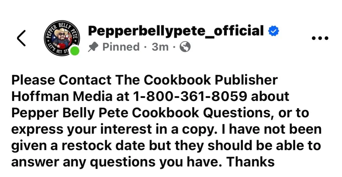 @Pepper Belly Pete