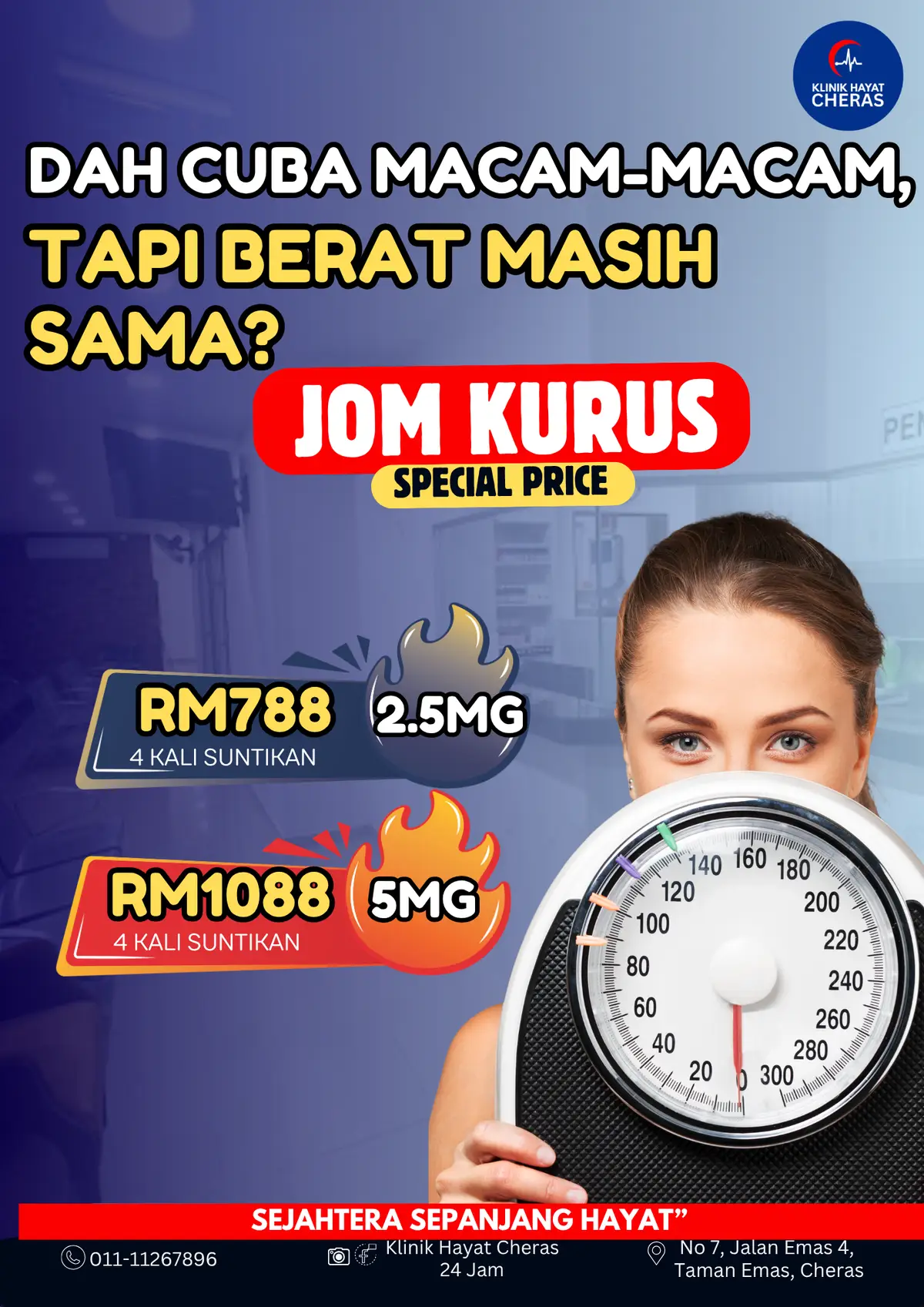 @KLINIK HAYAT CHERAS 24 JAM