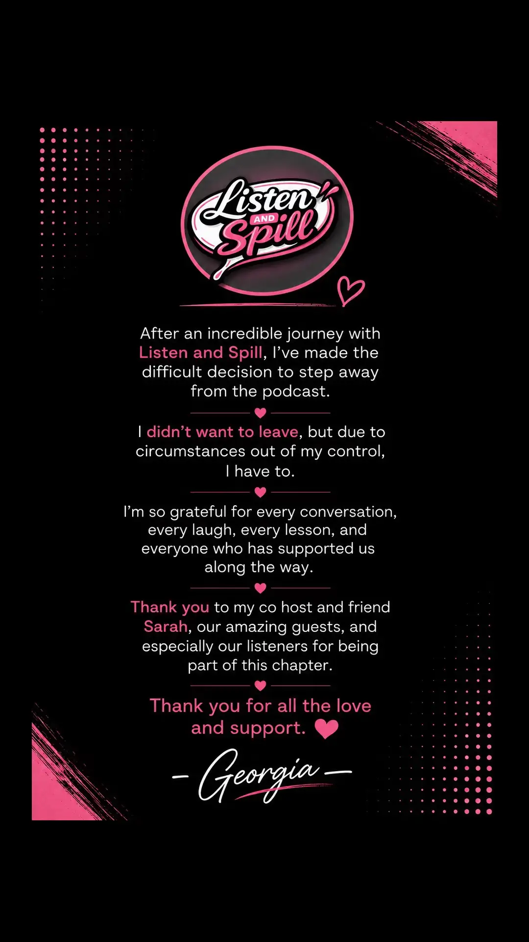 @LISTEN AND SPILL 🎙️☕️