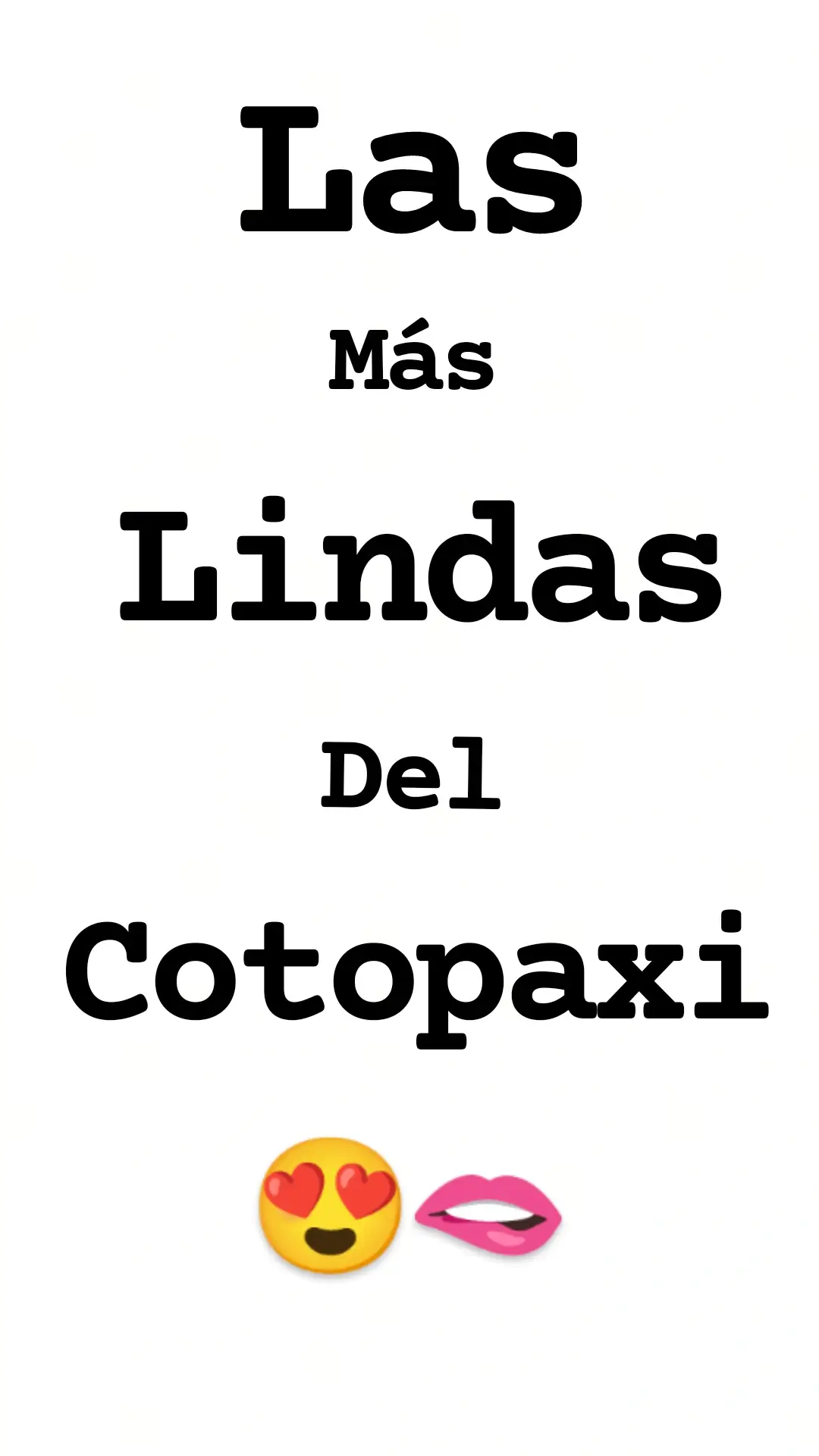 @Funando Cotopaxi