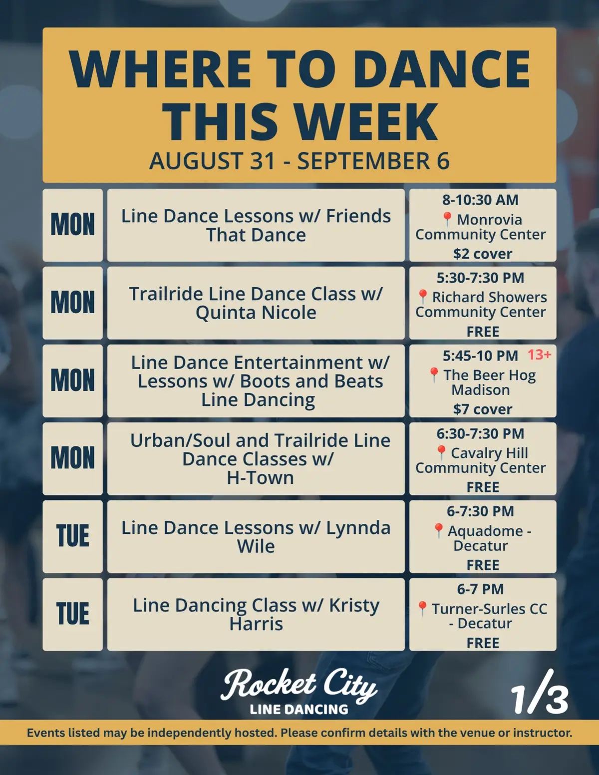 @Rocket City Line Dancing