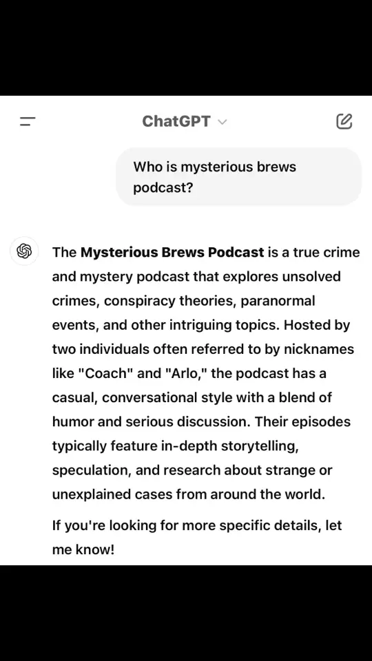 @Mysterious Brews Podcast