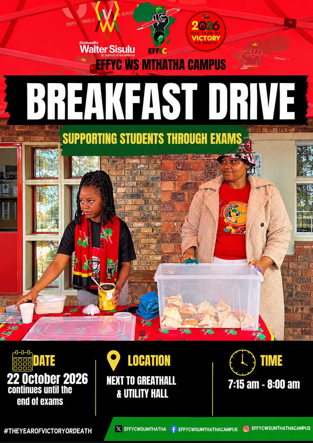@EFFYC_WSU_MTHATHA Campus