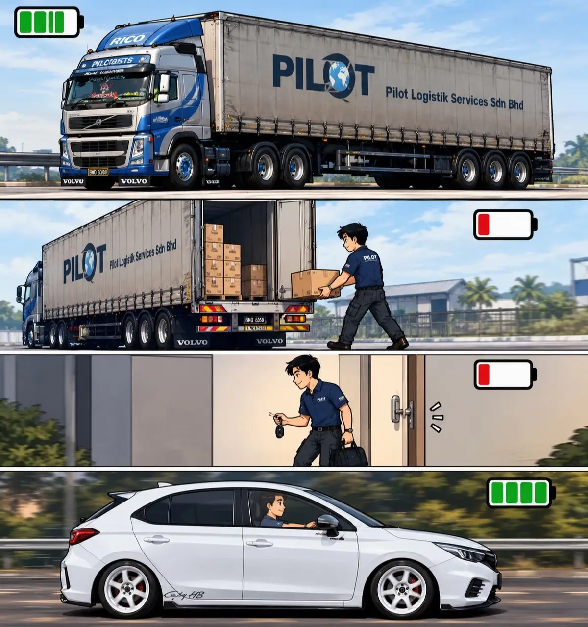 @Macha Truckers
