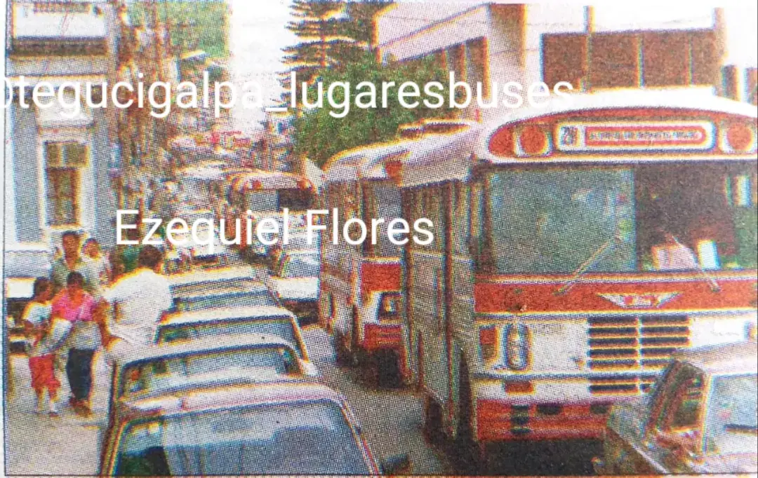 @TEGUCIGALPA, Lugares y Buses.