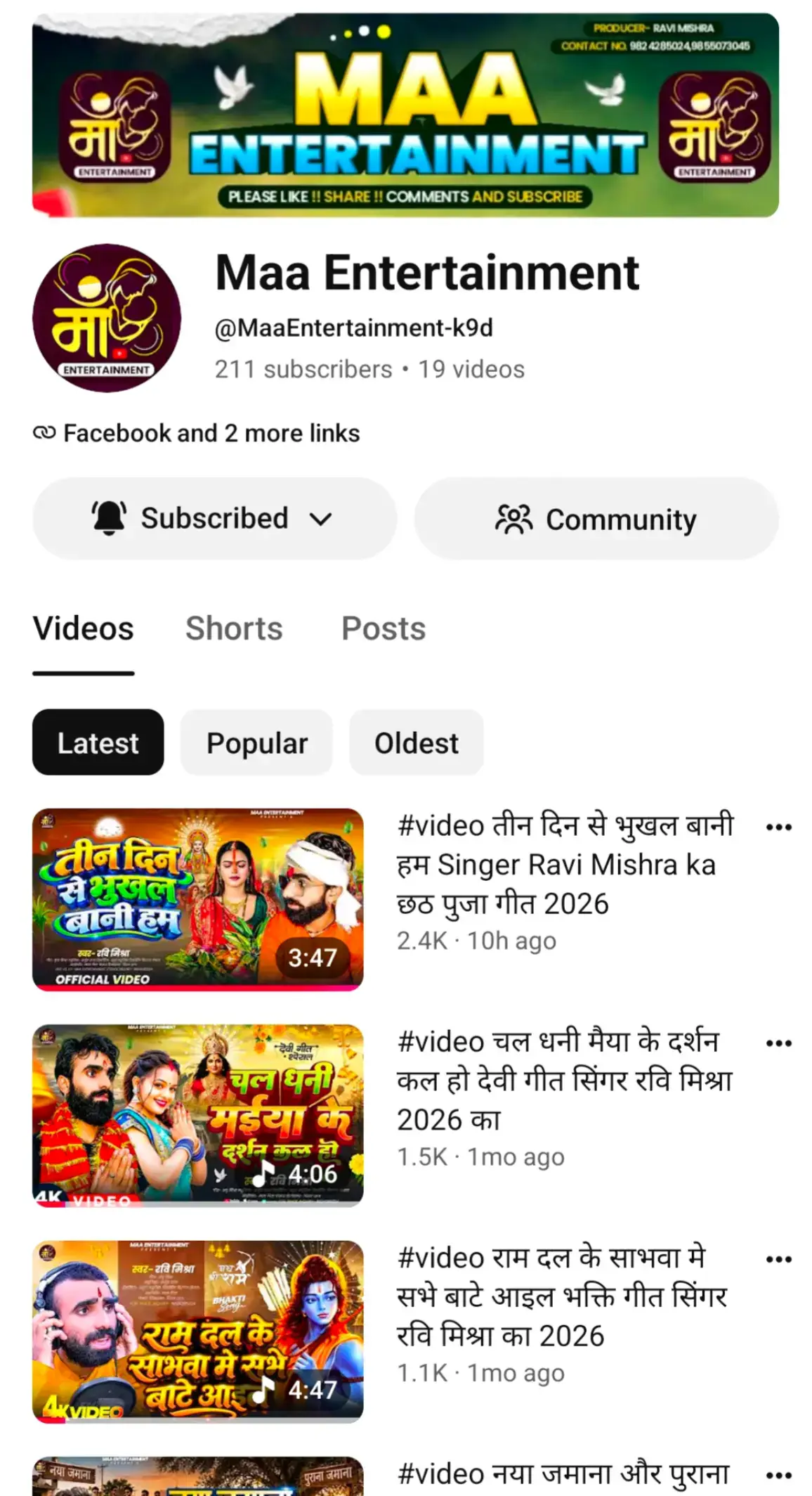 @Ravi Mishra