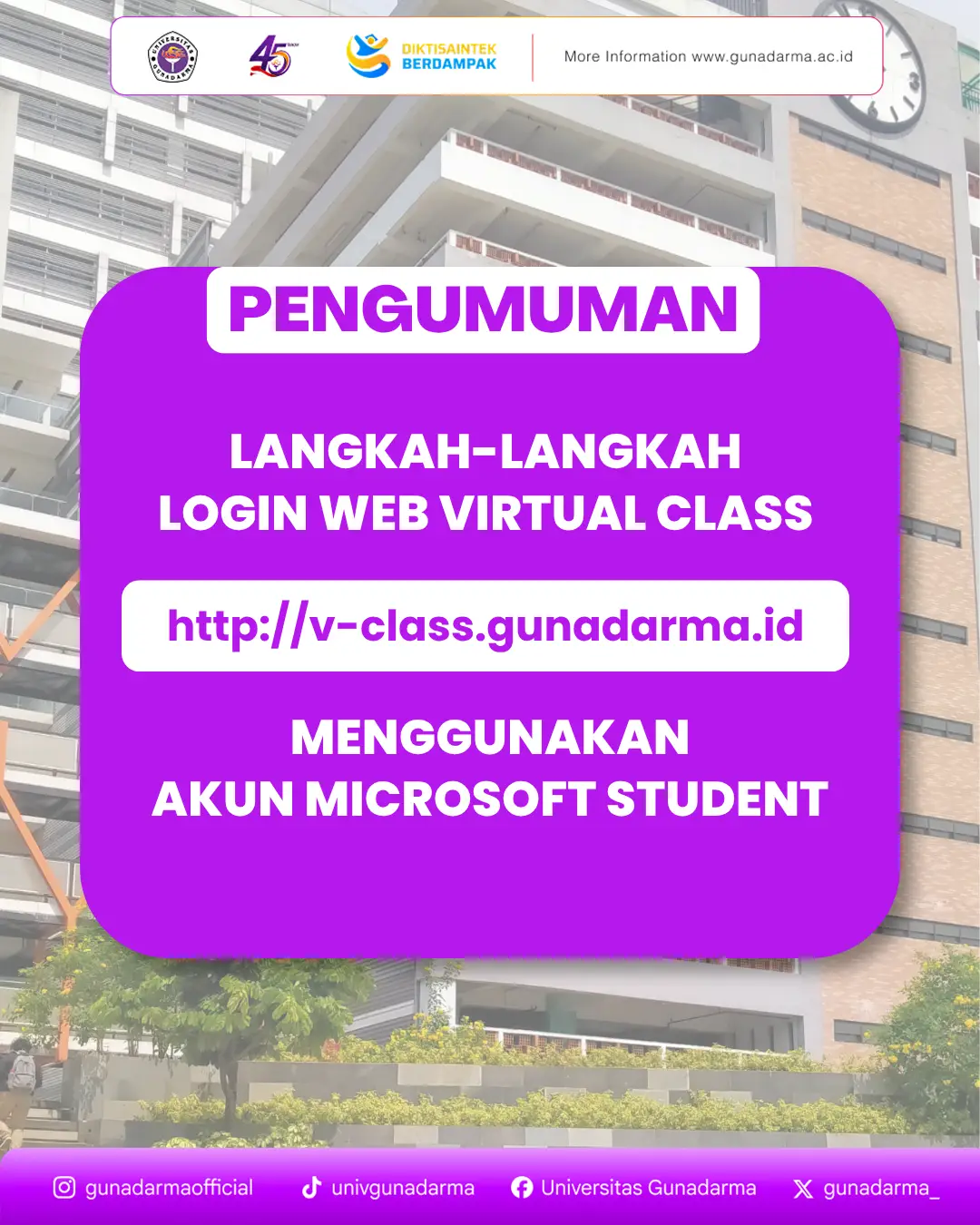 @Universitas Gunadarma
