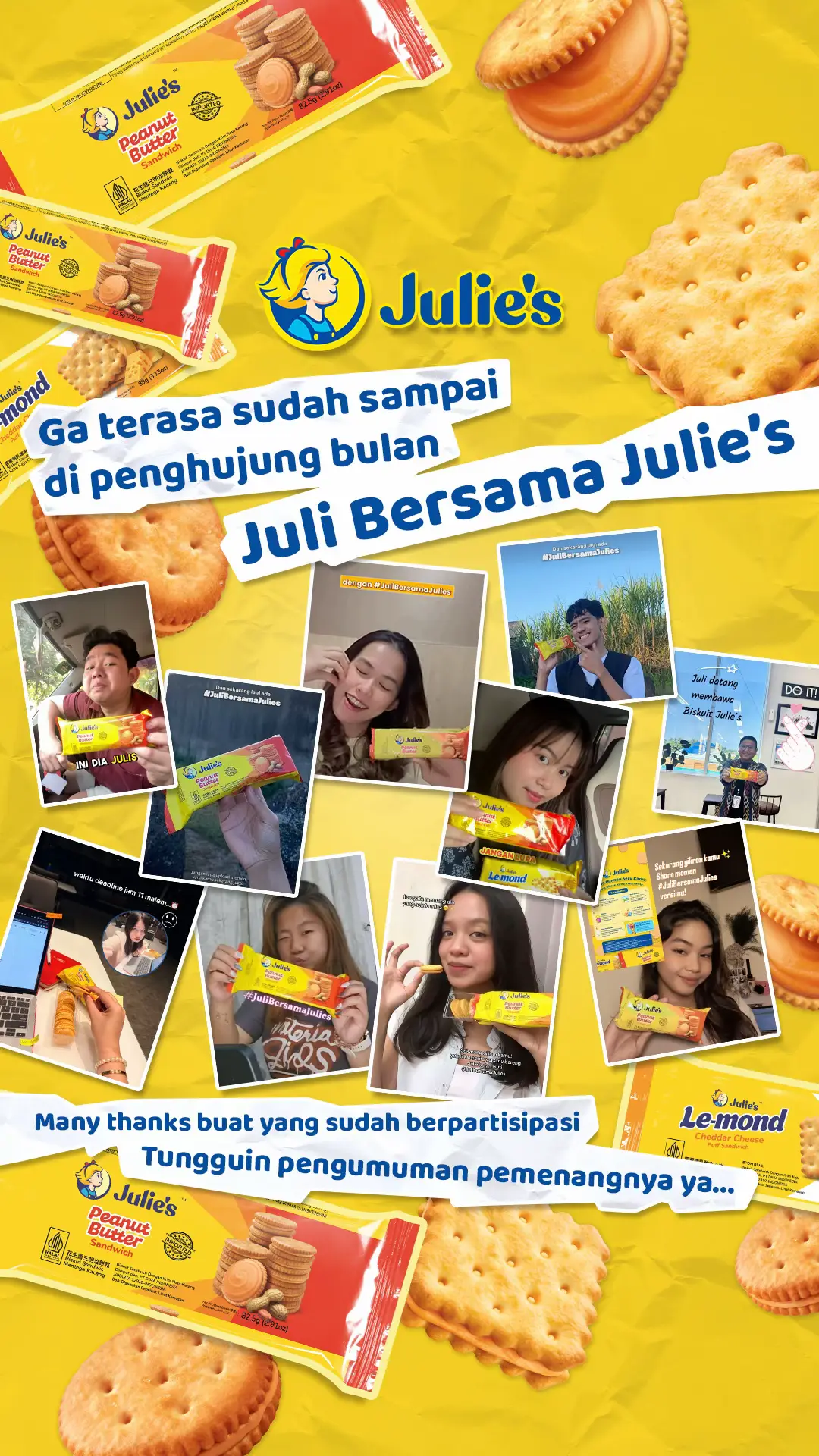 @Julie&rsquo;s Biscuit Indonesia
