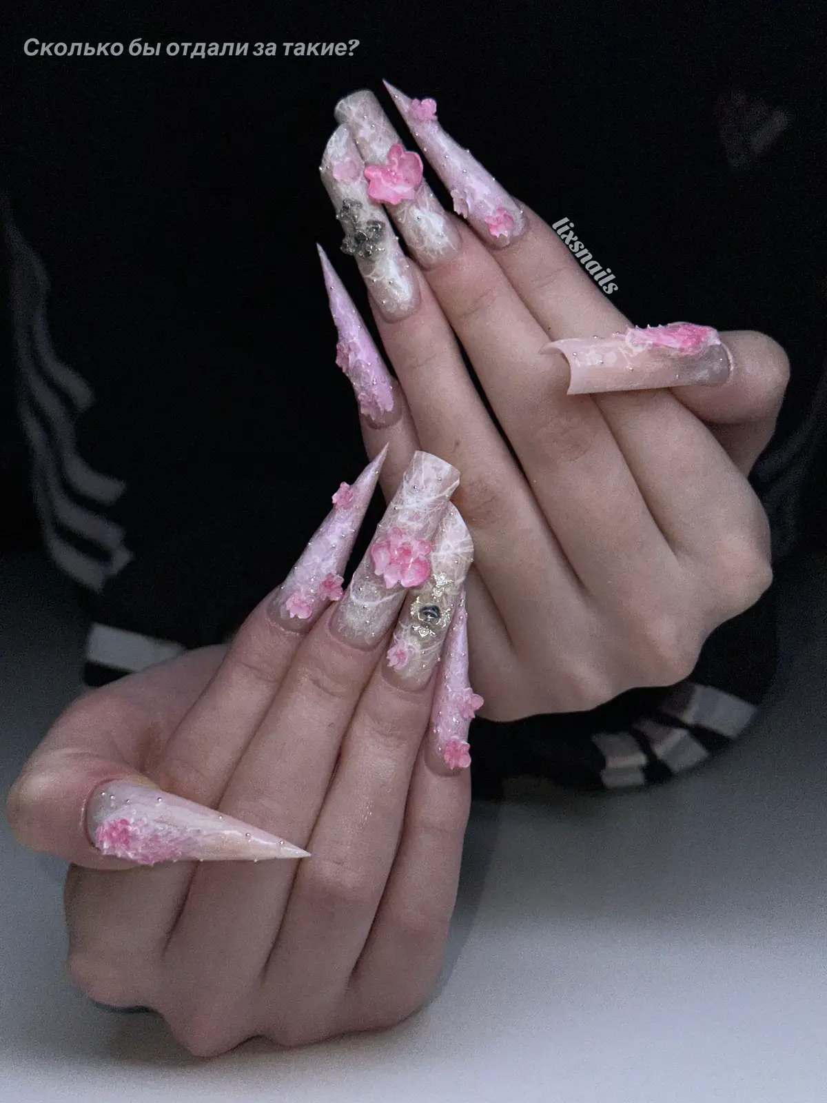@lixsnails | kyiv crazy nails ☆