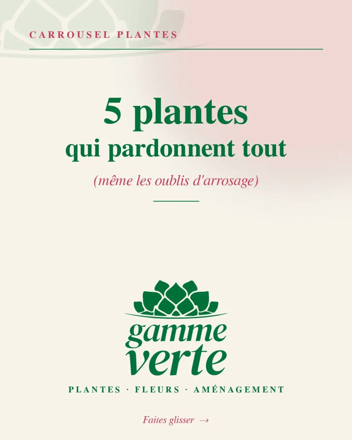 @La Gamme Verte