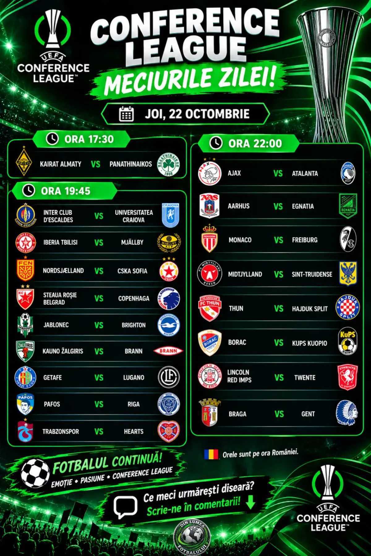 @Din Lumea Fotbalului ⚽️⚽️⚽️