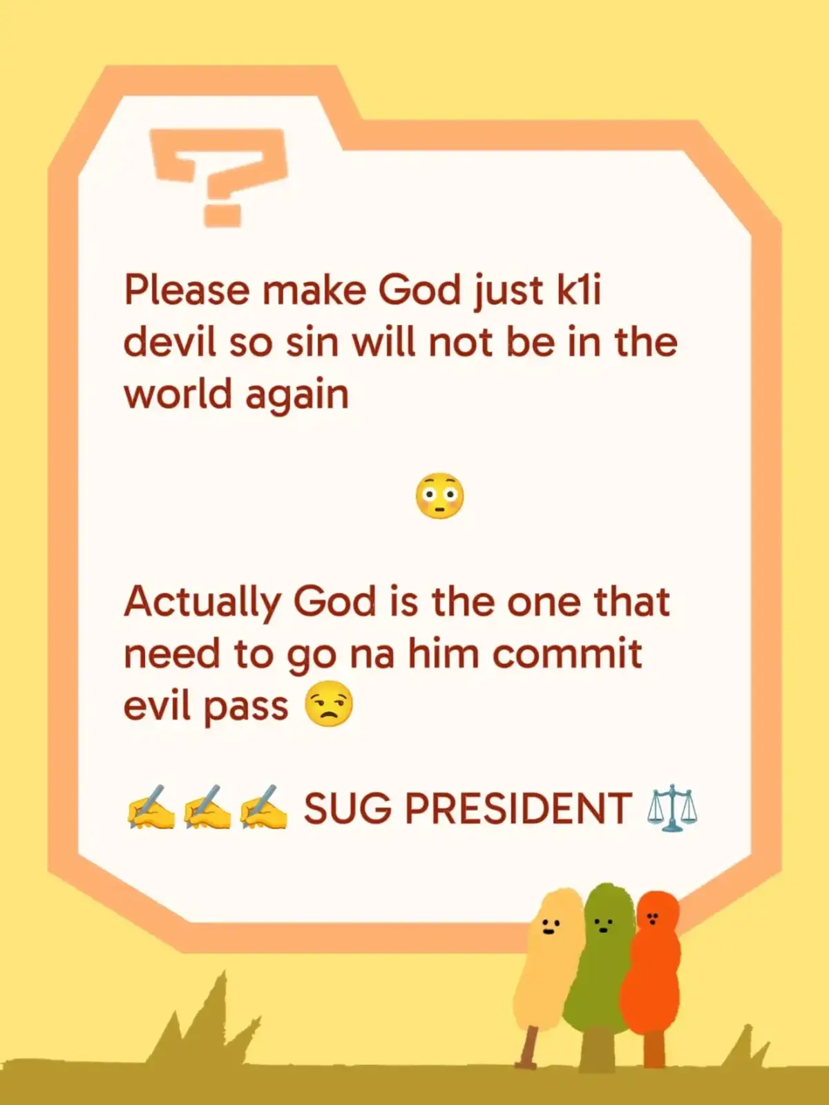 @🕊️⚖️SUG PRESIDENT⚖️🕊️