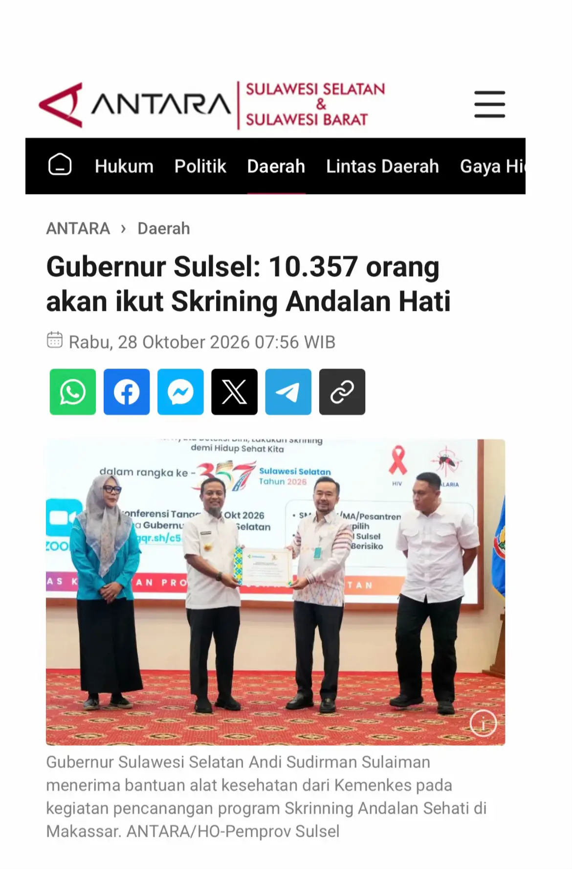 @AntaraSulsel