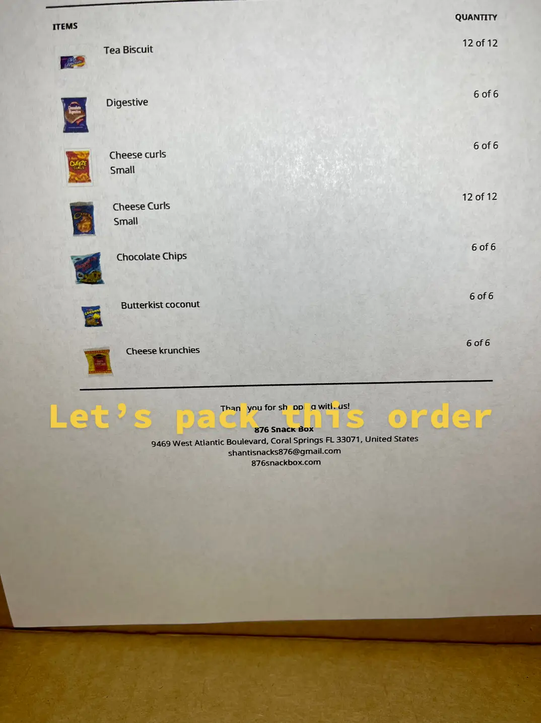 @876Snackbox