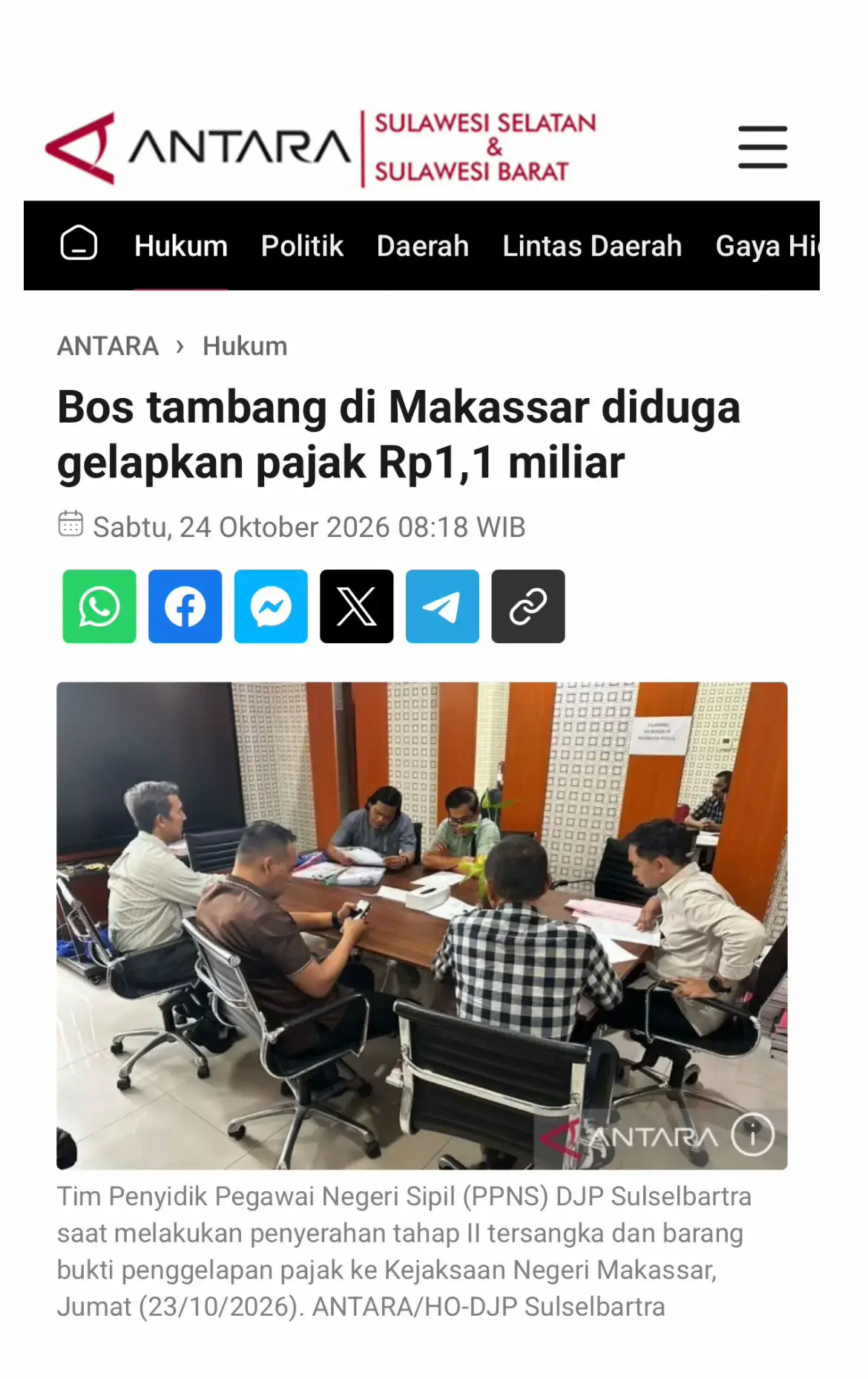 @AntaraSulsel