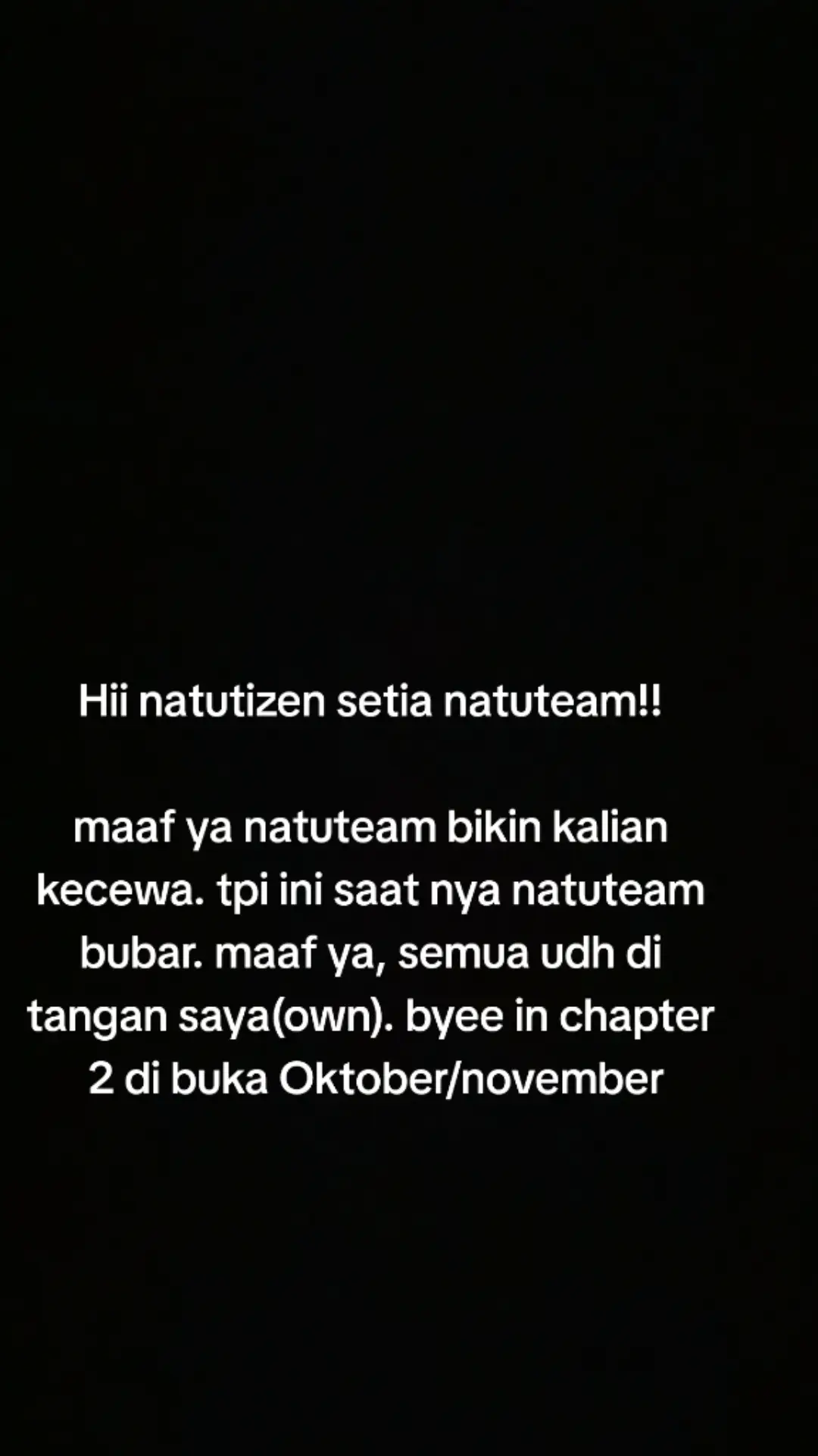 @bubar. see you in part 2