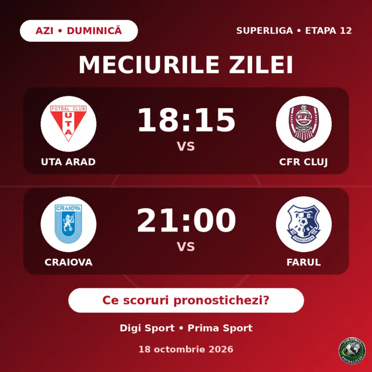 @Din Lumea Fotbalului ⚽️⚽️⚽️