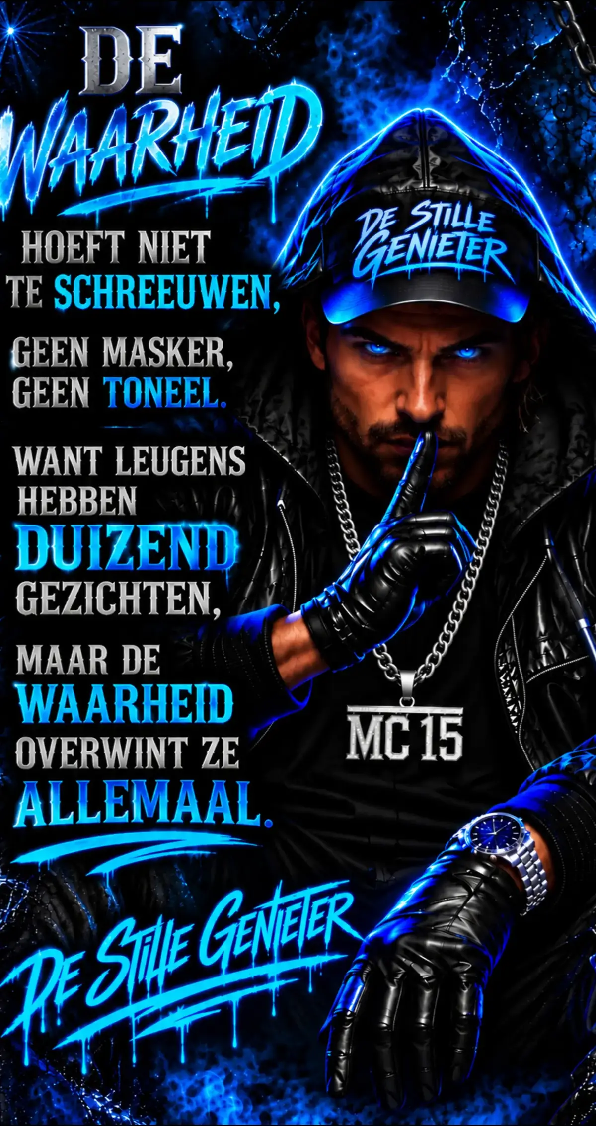 @DE STILLE GENIETER