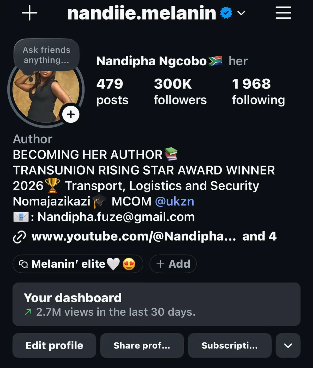 @Becoming_Dr Nandipha