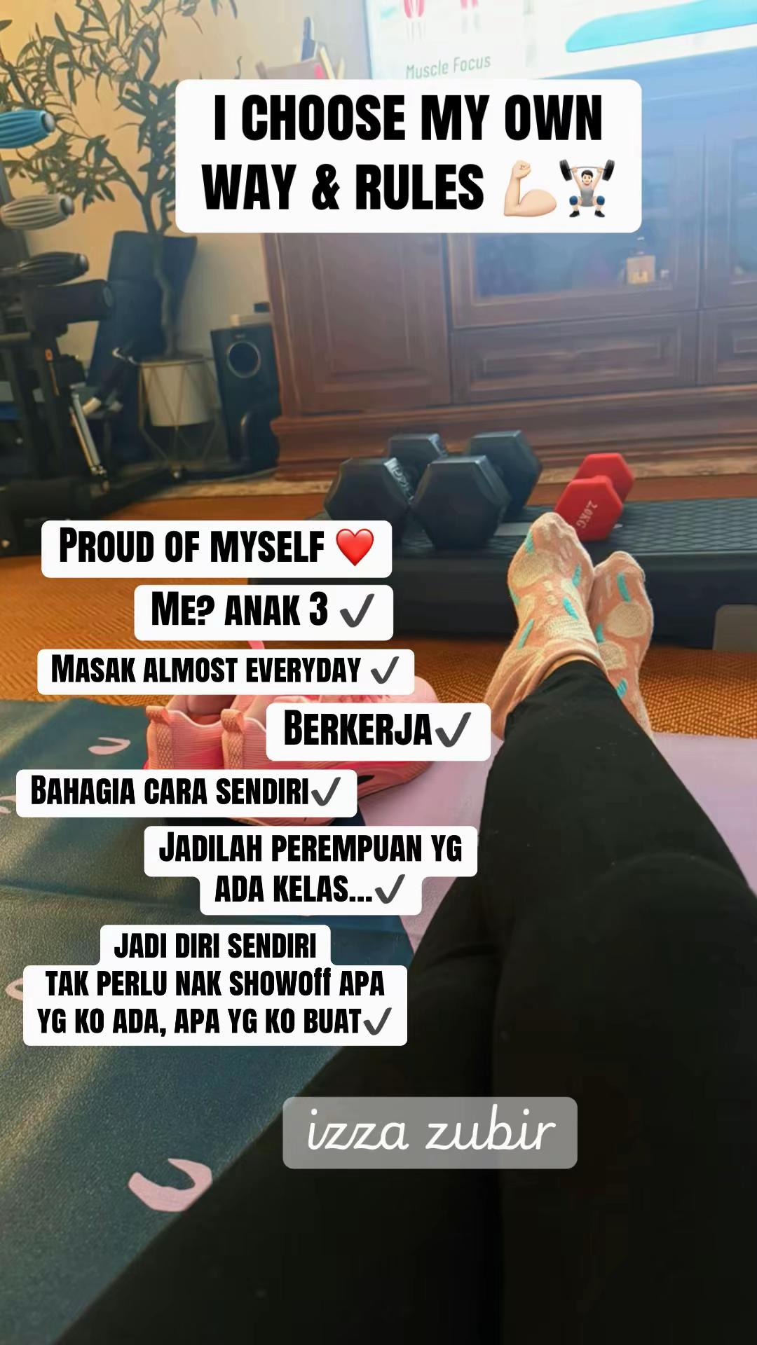 @Ms Izza Zubir