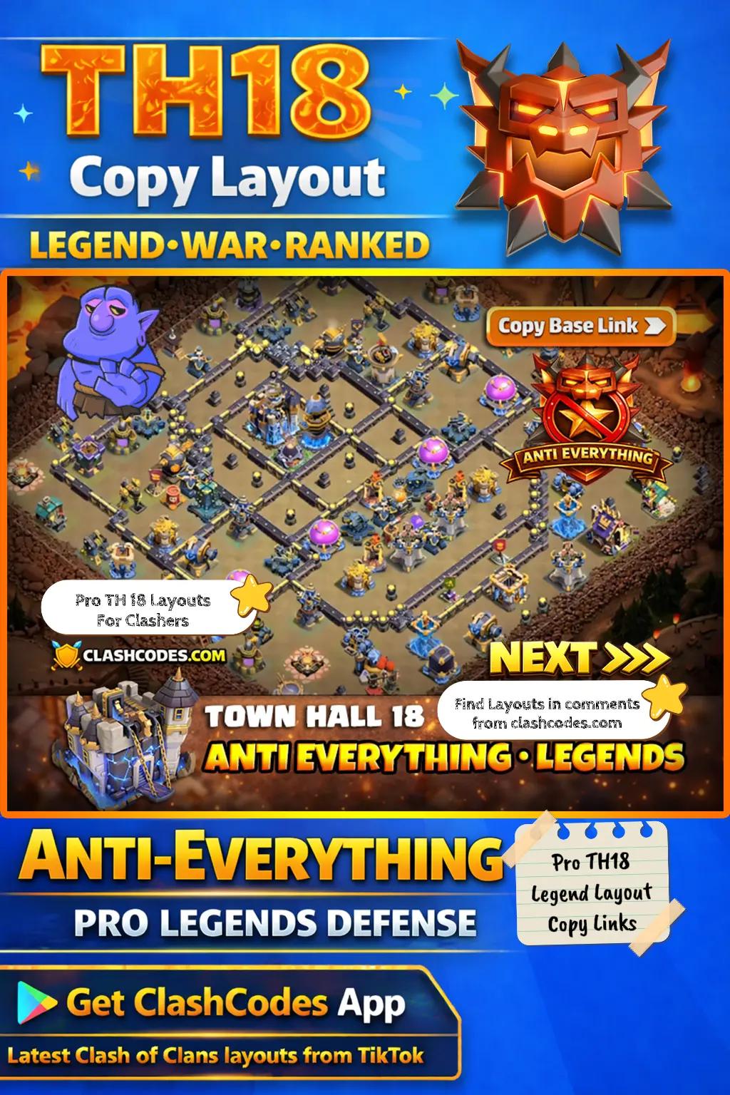 @Clashcodes COC Baselayouts