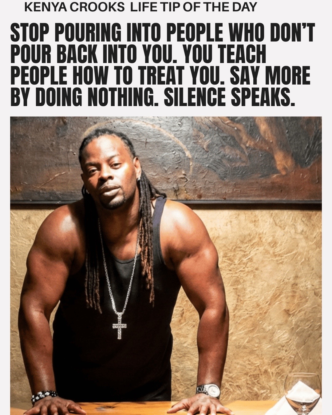@Kenya Crooks|Celebrity Trainer