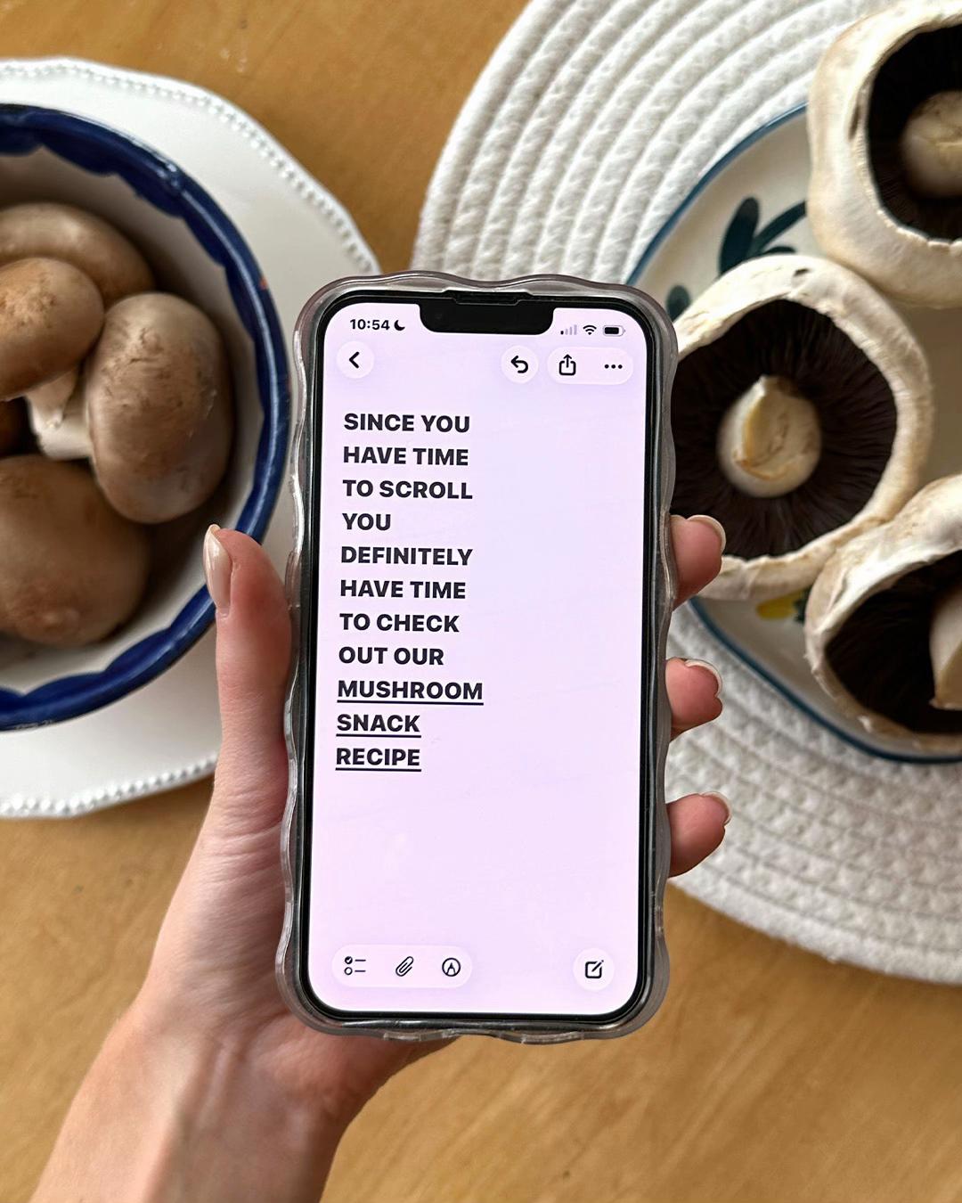 @Make it a Mushroom Moment