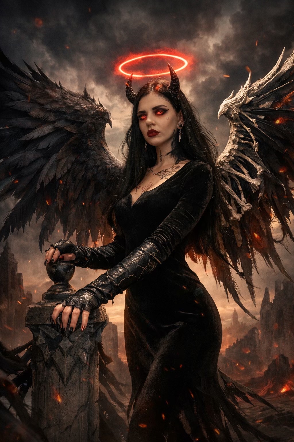 @❤️🖤 Lucifers side piece 🖤❤️