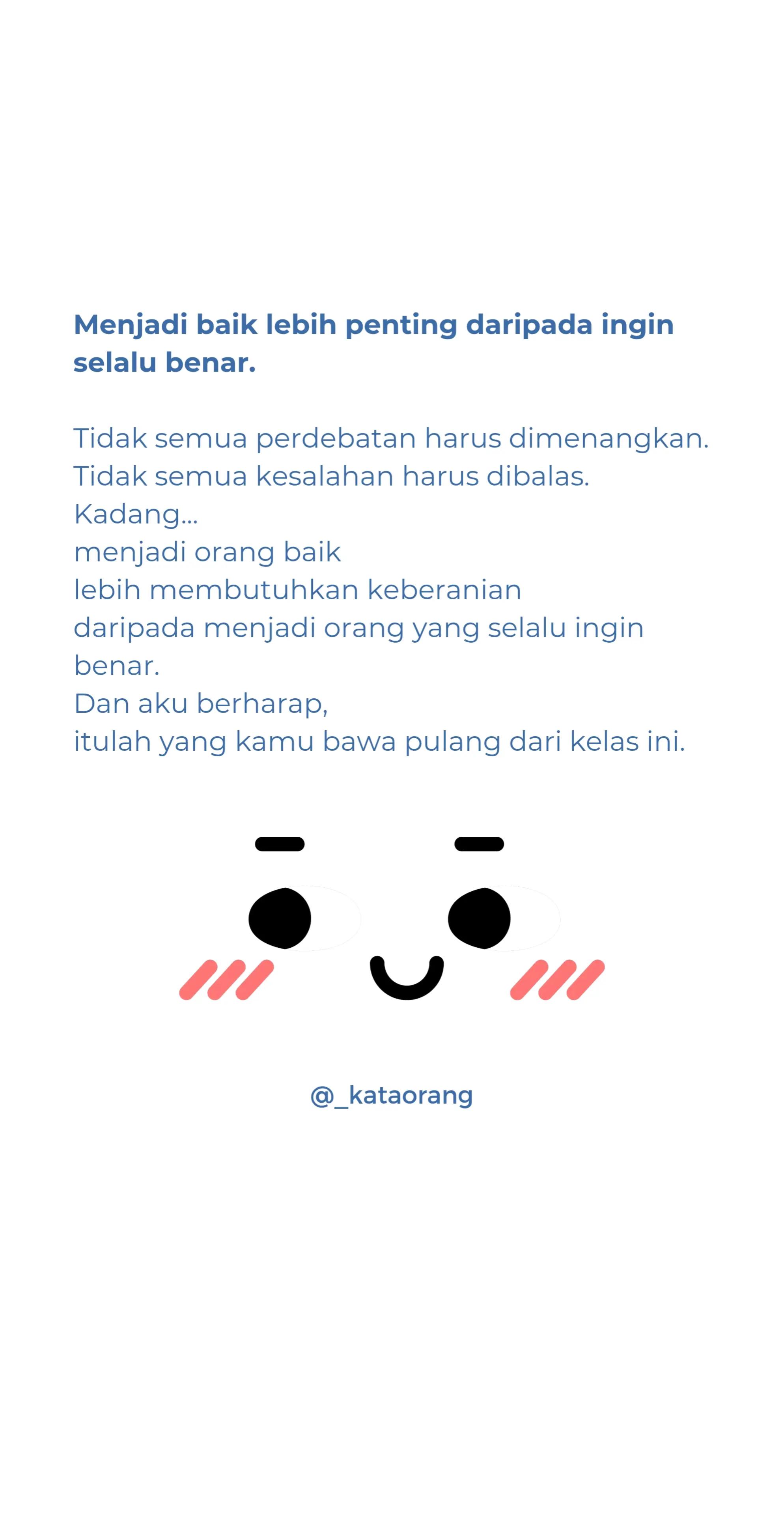 @Kata Orang