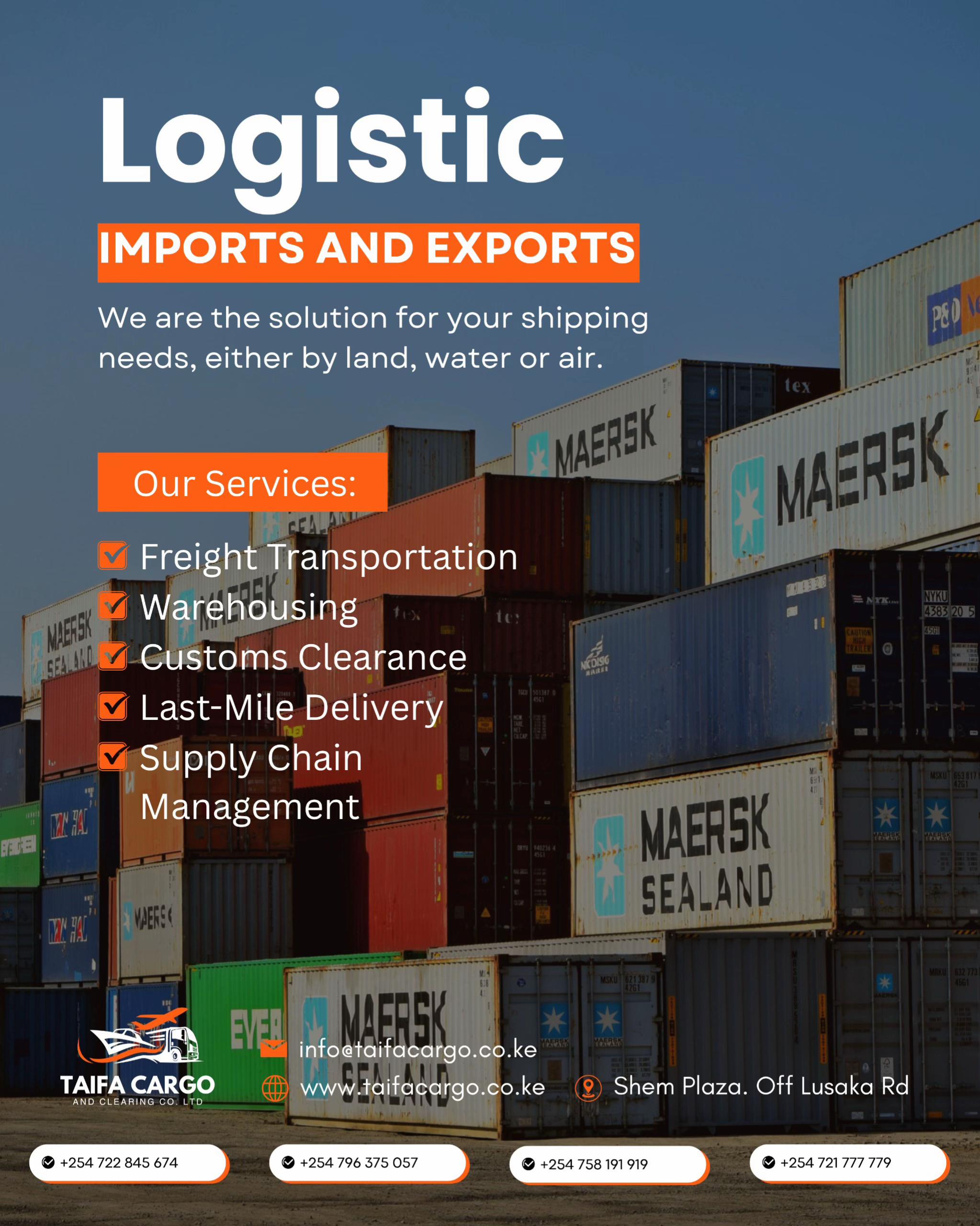 @TAIFA CARGO AND CLEARING CO.