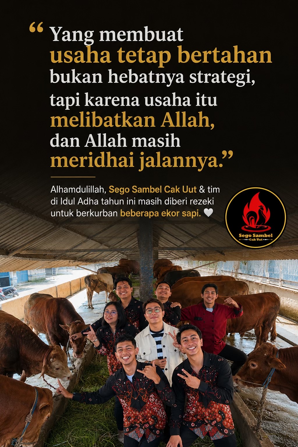@SEGO SAMBEL CAK UUT