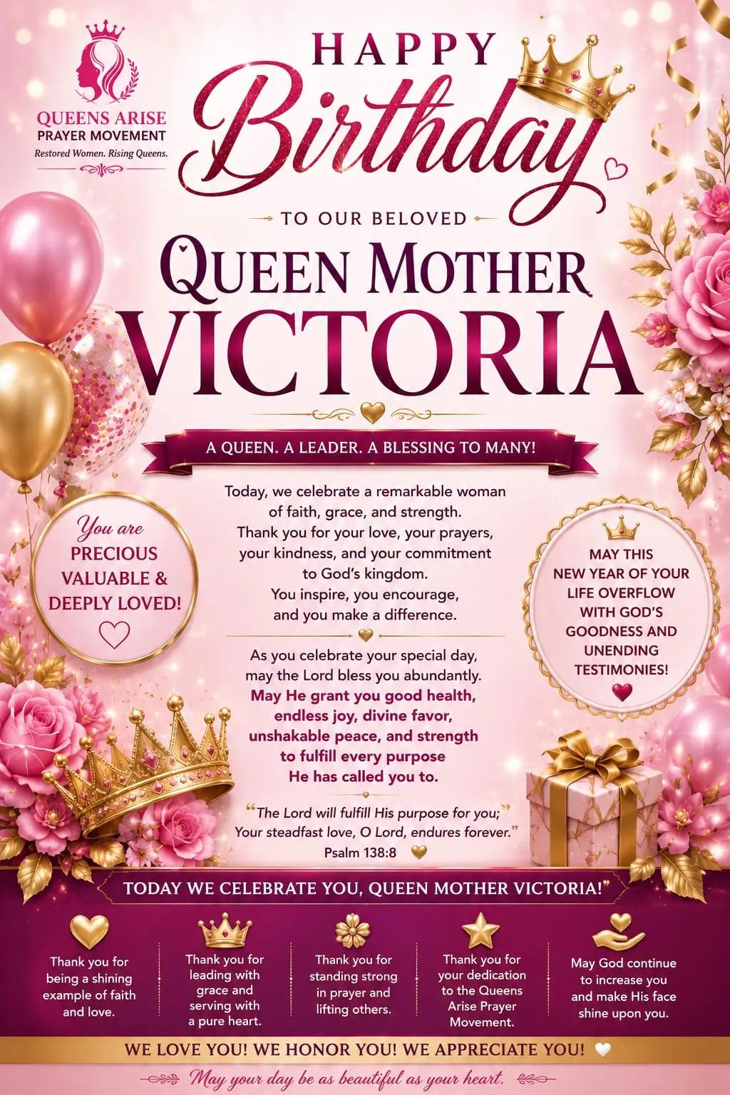 @Queens Arise Tina G