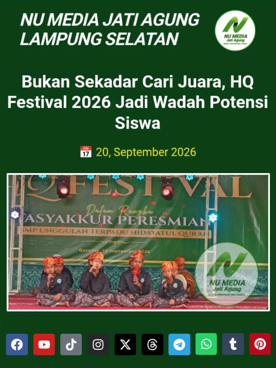 @NU MEDIA JATI AGUNG