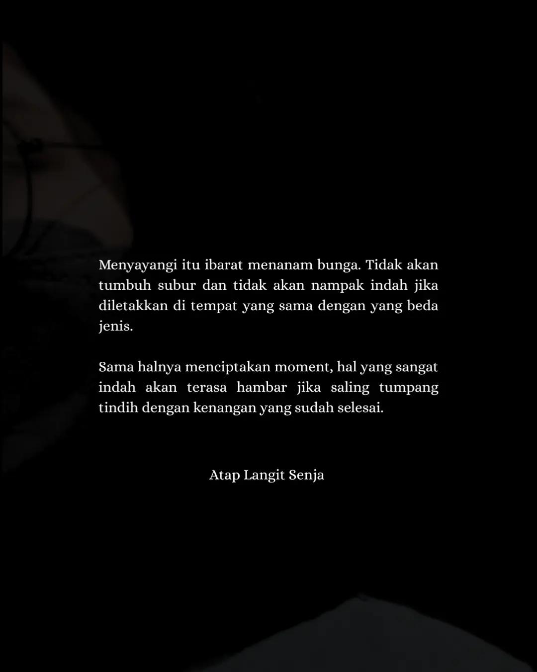 @Atap Langit Senja