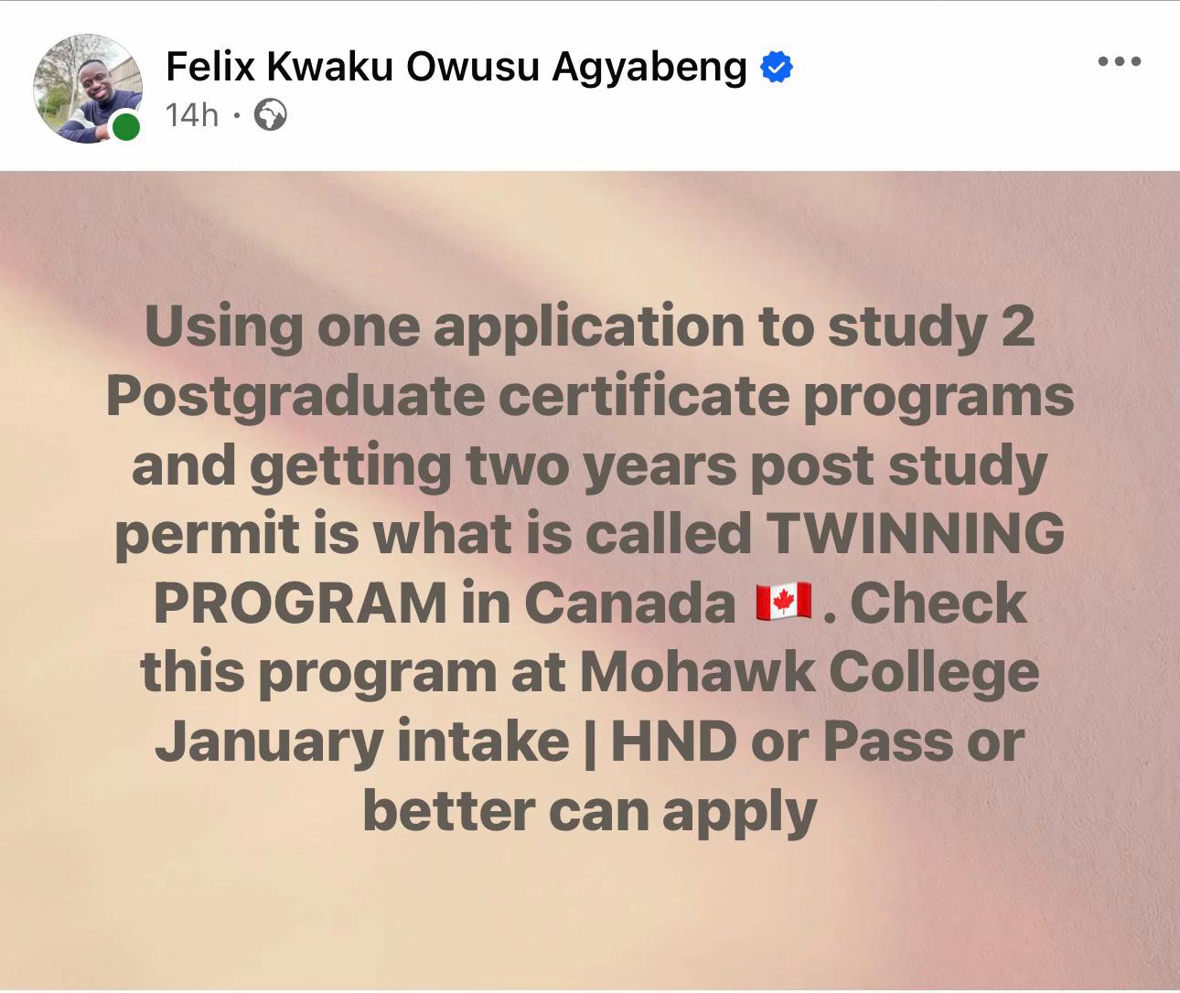 @Felix Agyabeng