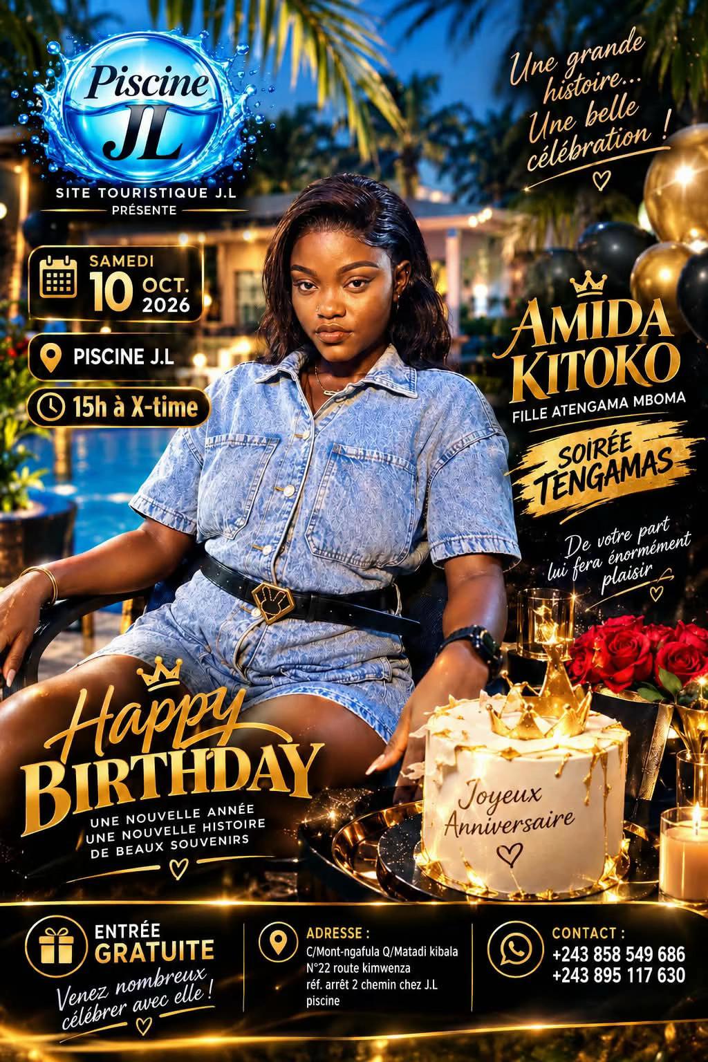@Le 10 octobre mon anniversaire