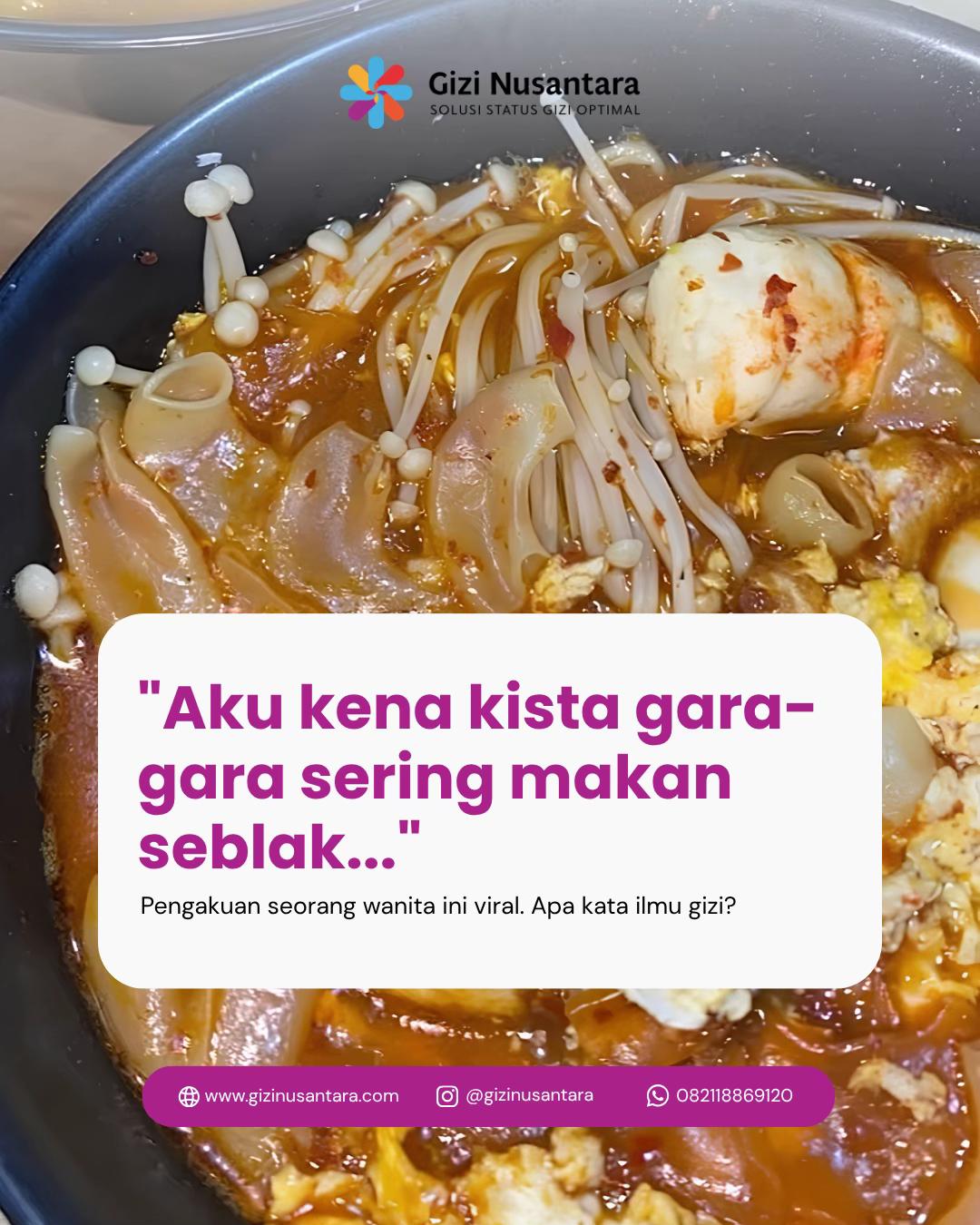 @Ahli Gizi | EstiNurwanti, PhD