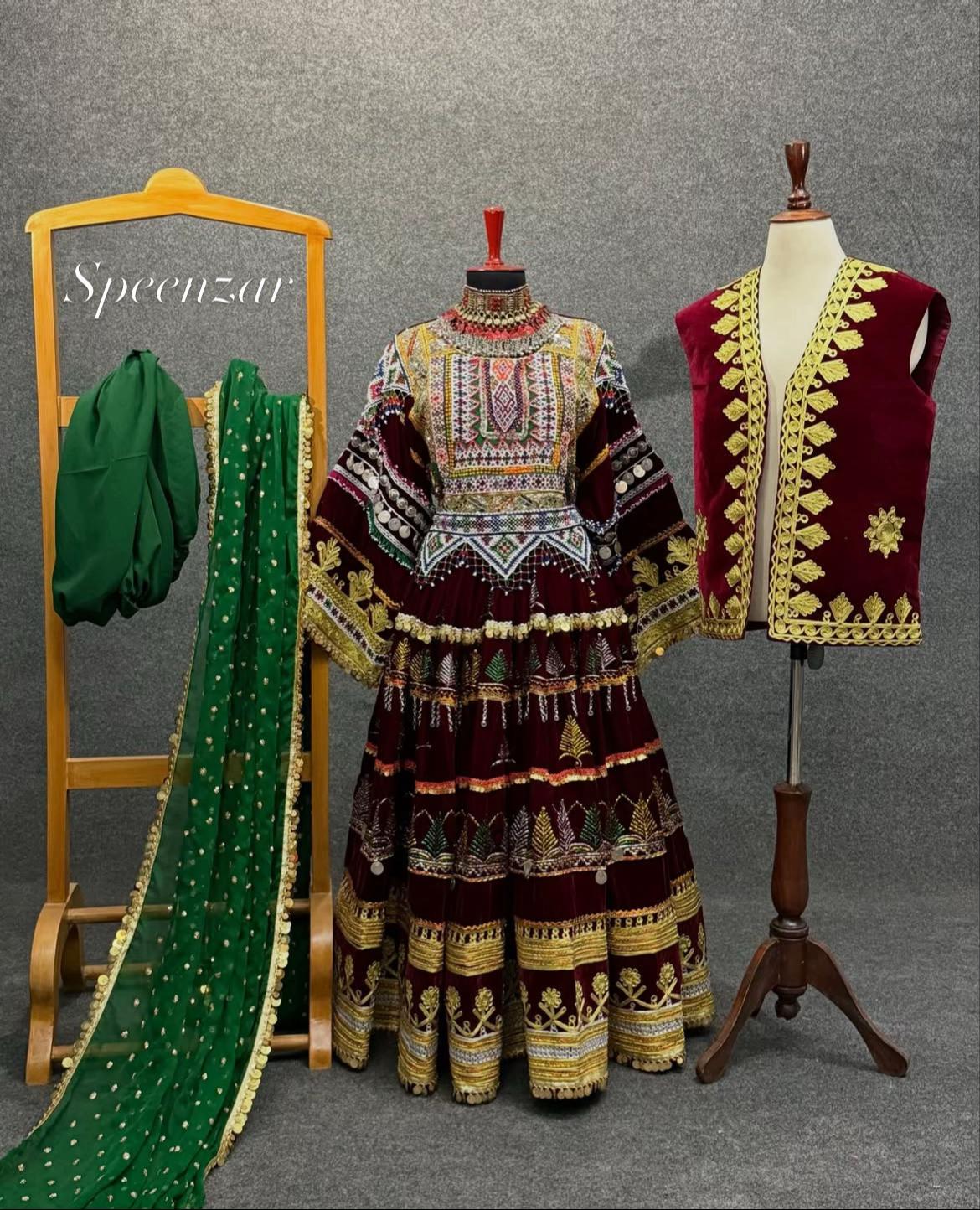 @Afghan Speenzar | Kochi dress