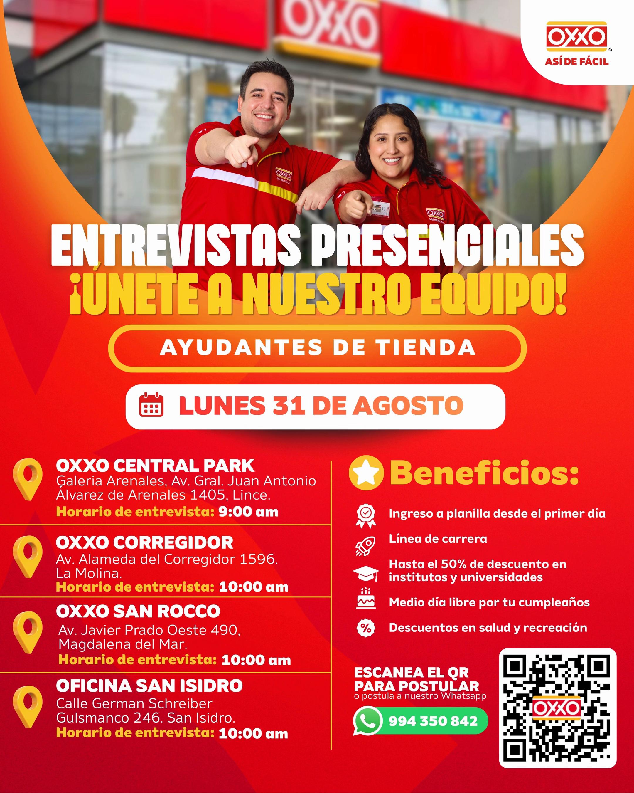 @Trabaja en OXXO Perú