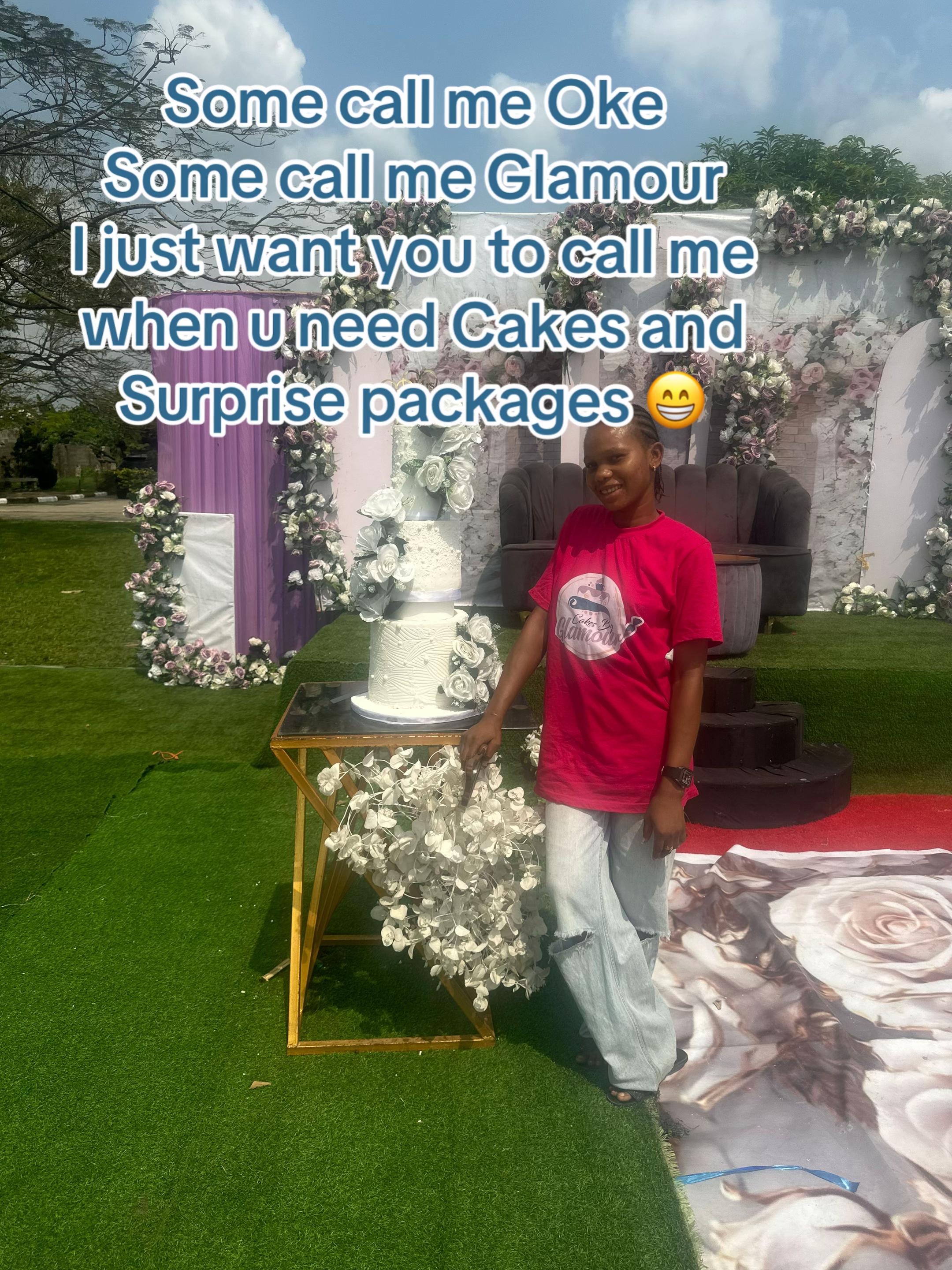 @Ughelli cake vendor / Glamour