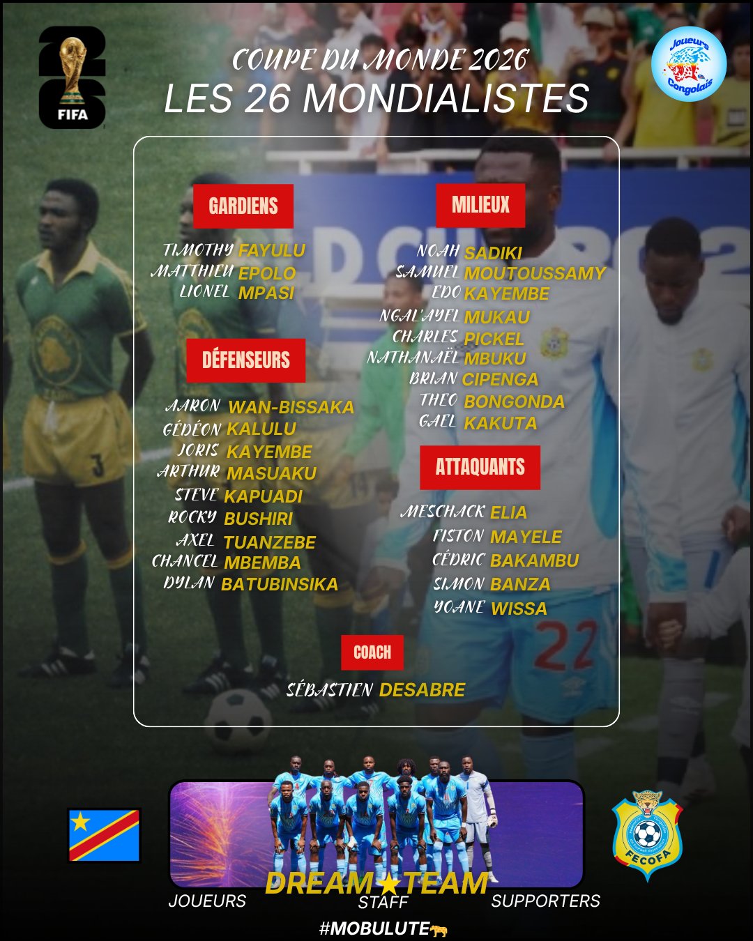 @Joueurs Congolais 🇨🇩🐆