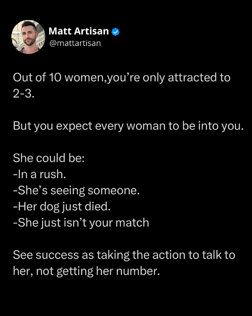 @Matt Artisan #1 Dating Coach