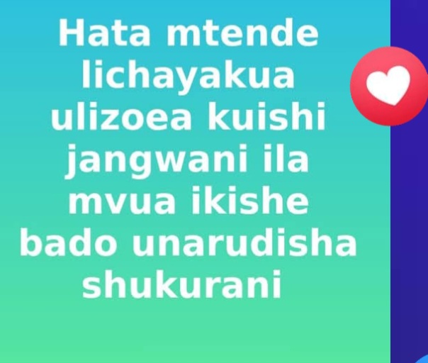 @Goyo Katumbaku kipozeo