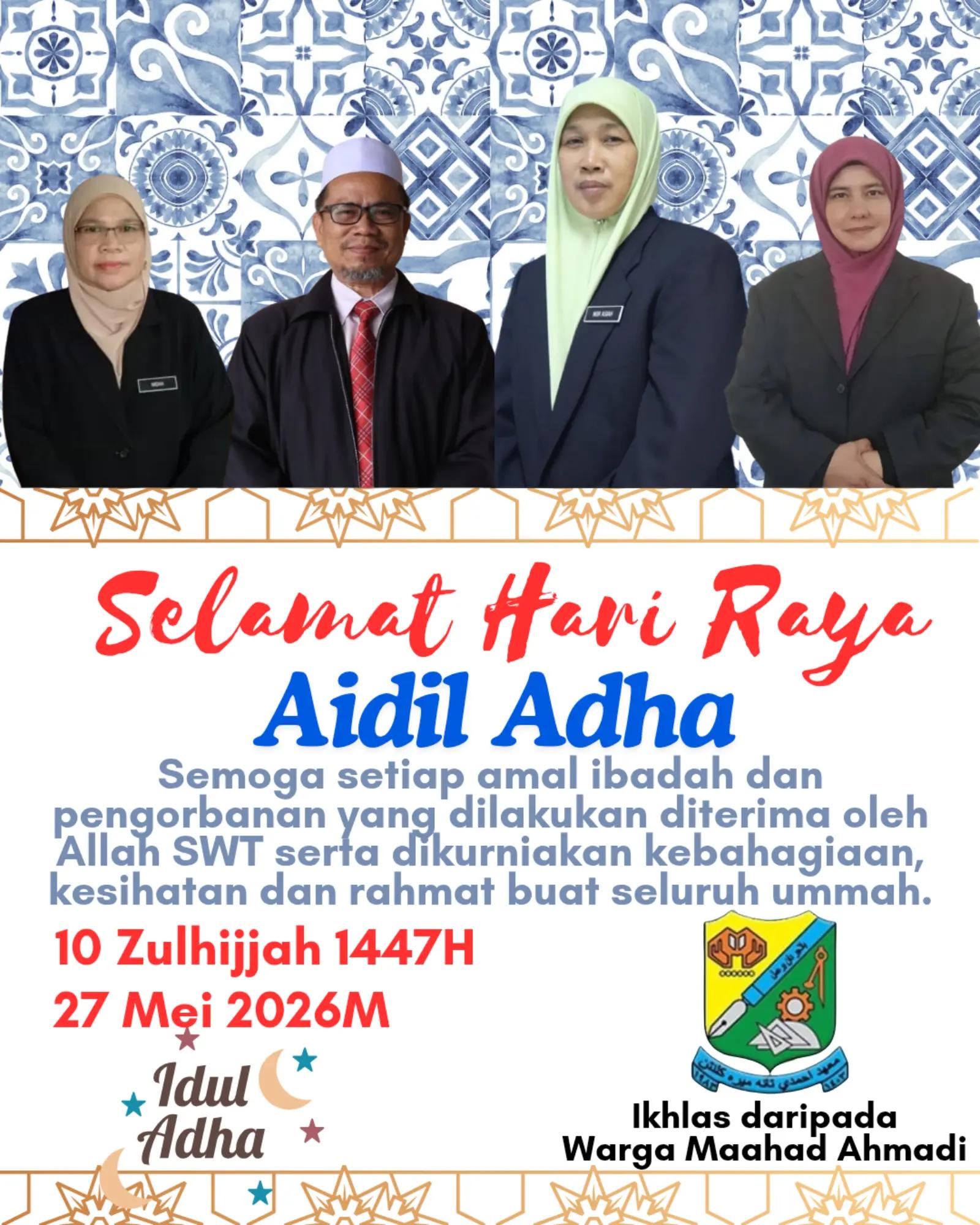 @MAAHAD AHMADI TANAH MERAH