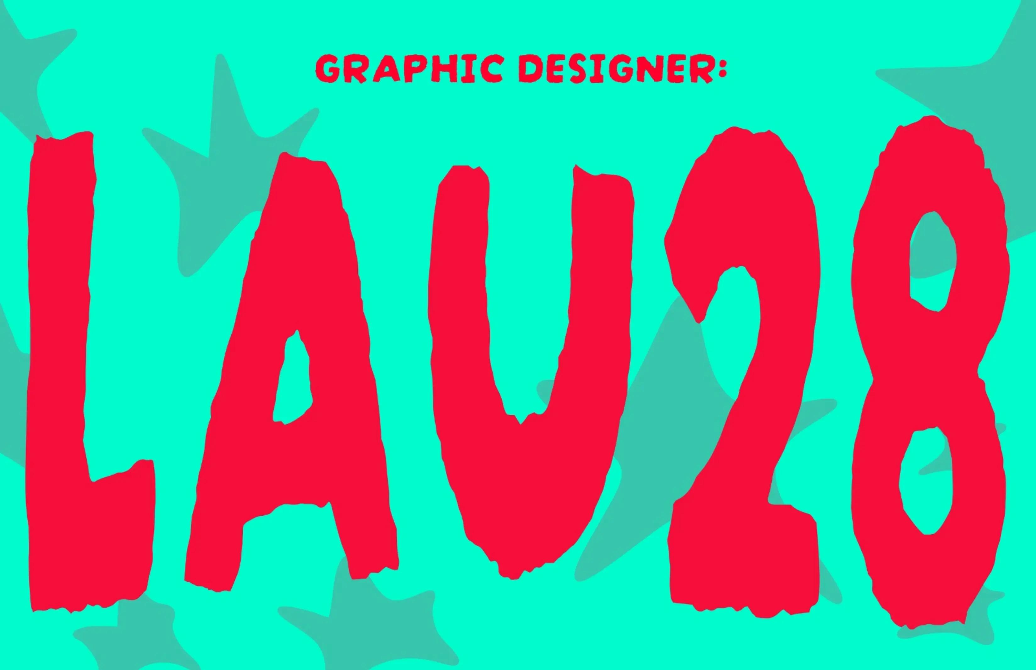 @𝐋𝐚𝐮 || DISEÑADORA GRÁFICA