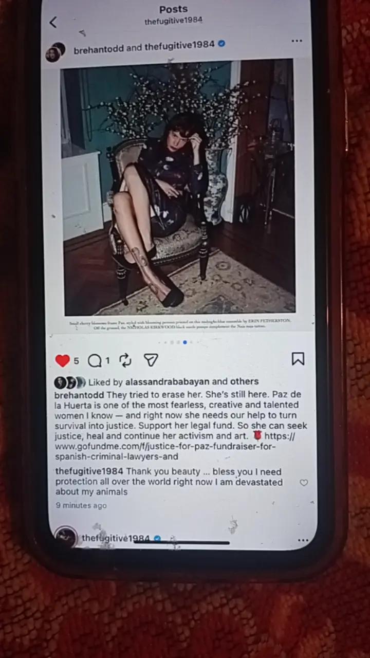 @paz de la Huerta