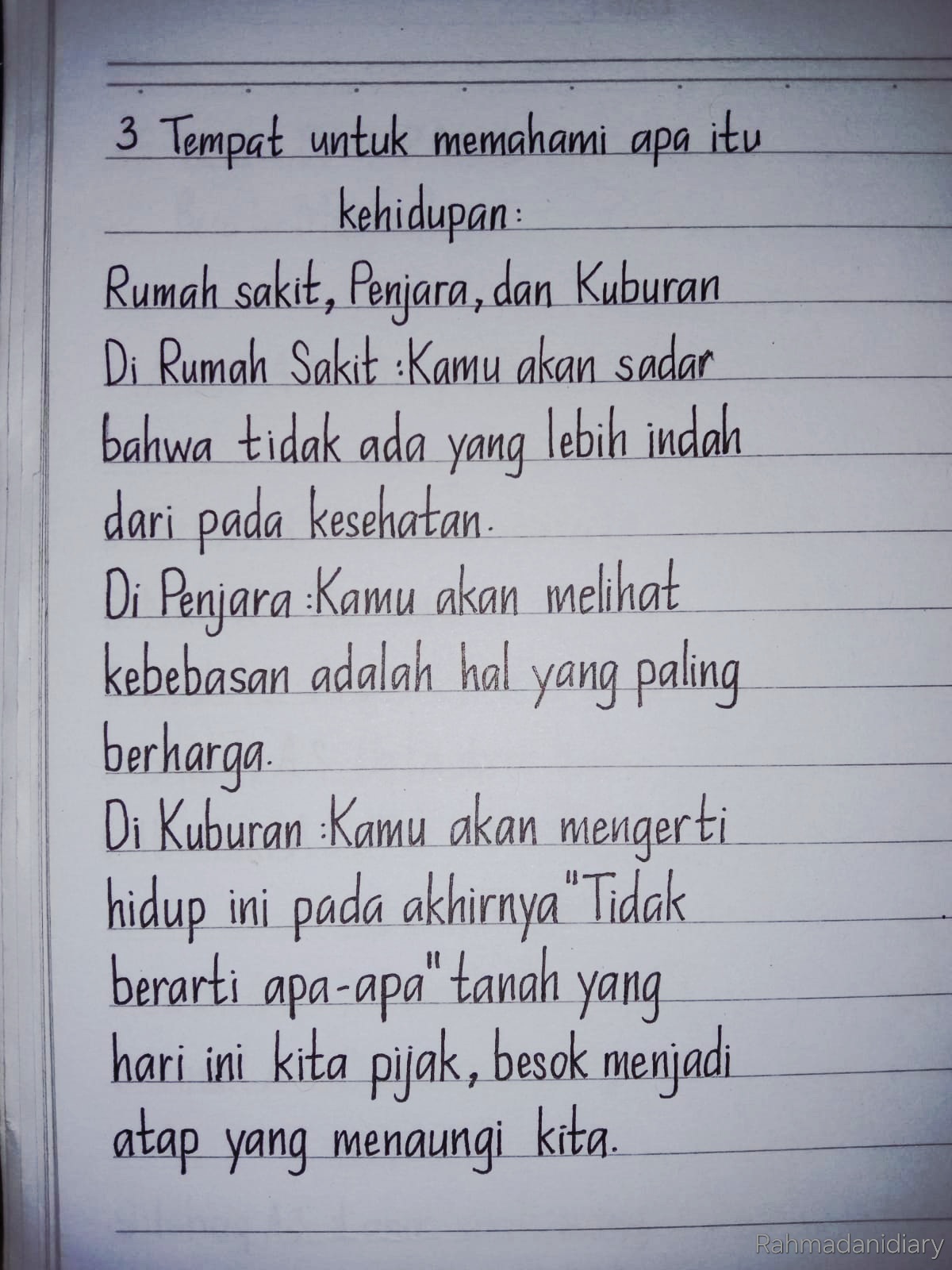 @Rahmadani 🌸