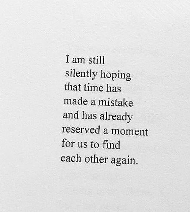 @Forever yours, Faithfully.